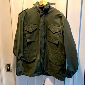 New Alpha industries,Inc jacket. Never worn. Size is medium/regular.